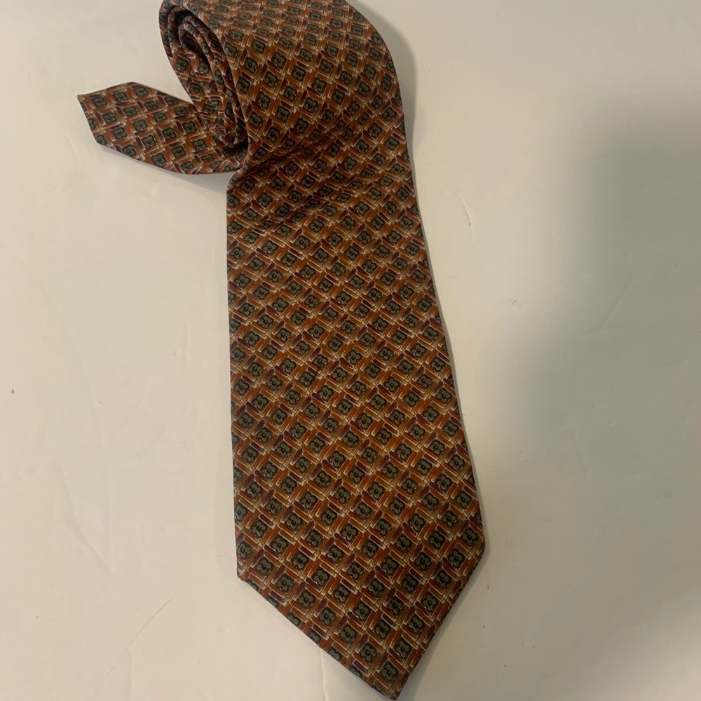 J.Crew Patterned silk tie
